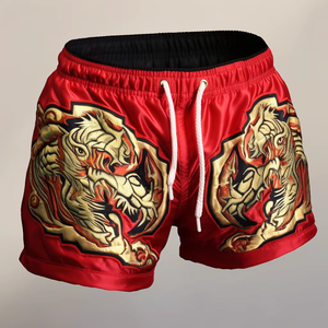 TWILL vente en gros Muay Thai Shorts professionnel Kickboxing, boxe et MMA Shorts de combat d'entraînement pour hommes et femmes - Product Image 6