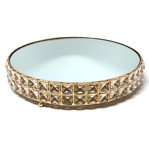 Présentoir à gâteau lumineux en métal plaqué or pour tasse à dessert, présentoir à gâteau et présentoir de service pour occasions de mariage et d'anniversaire - Product Image 2