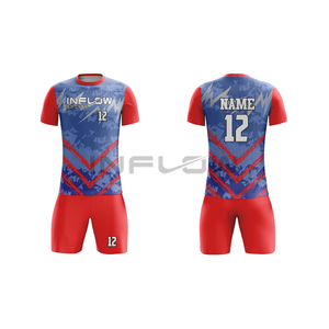 เสื้อยืดฟุตบอลเสื้อฟุตบอลชุดฟุตบอลเสื้อฟุตบอลแบบซับลิเมตใหม่ออกแบบได้ตามต้องการ - Product Image 2