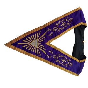 Collar de Oficial de la Orden de las Mujeres de la Masonería, Regalo de Artesanía en Resina de Alta Calidad - Product Image 3