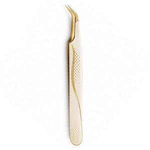 SHEARS BEAUTY แหนบแยกขนตาแบบมืออาชีพพร้อมปลายตรงสำหรับทำเล็บมือ สแตนเลสสตีล ทนทาน - Product Image 1