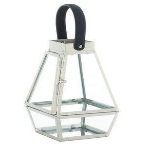 Farol de Vela Mediano para Interiores y Exteriores, Hecho a Mano, de Metal, Acero Inoxidable, para Decoración del Hogar - Product Image 2
