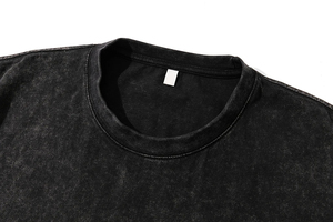 Camisetas Lisas Vintage para Hombre, Transpirables, 100% Algodón, Personalizables con Logotipo, Talla Grande - Product Image 3