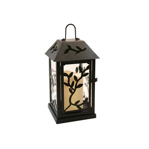 Farolillo de mesa para exteriores, farolillos decorativos para velas de boda, farolillos de Metal negro para decoración al aire libre - Product Image 1