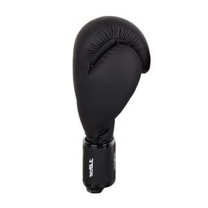 ถุงมือต่อยมวยใช้ได้ทั้งชายและหญิง10oz 12oz 14oz 16oz พิมพ์สีดำโลโก้ออกแบบได้ตามที่ต้องการ - Product Image 3