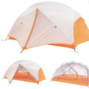 Carpa doble ultraligera impermeable para camping y exteriores, lista para enviar, personalizable, tipo mochila ultraligera. - Product Image 2