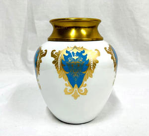 Florero de metal de primera calidad, soporte para maceta para decoración del hogar, florero de mesa, diseño moderno - Product Image 1