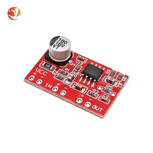 YJL AD828 Movendo Bobina Microfone Estéreo Placa Amplificador De Áudio Módulo DIY Modificação De Áudio Acessórios