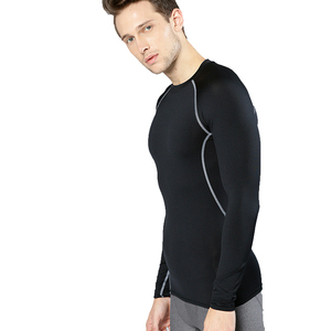 Ropa de artes marciales mixtas Rashguards para hombres logotipo personalizado bordado e impresión Rashguards sin costuras para entrenamiento de gimnasia ropa de entrenamiento - Product Image 2