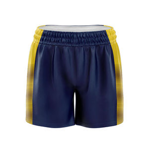 Short de football en polyester 100% Short de rugby à impression sublimée avec poches avec logo personnalisé Short de football de rugby australien - Product Image 5