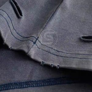 Diseña Tu Propia Camiseta con Logotipo Estampado para Hombre, Camisetas Desgastadas 100% Algodón, Corte Holgado, Ropa Casual, Último Diseño, Camiseta Desgastada para Hombre - Product Image 4