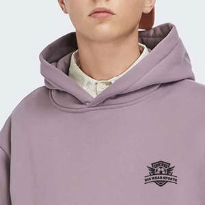 เสื้อมีฮู้ดทรงหลวมของผู้ชายดีไซน์ไม่เหมือนใครเสื้อฮู้ดทรงหลวมสำหรับผู้ชายผ้าคอตตอนผสมดีไซน์ - Product Image 4