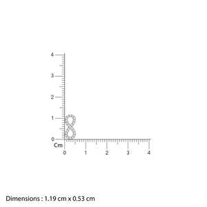 Boucles d'oreilles en or rose Elara Lab Grown Diamond Stud Bijoux de luxe pour femmes - Product Image 6