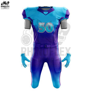 Uniforme de football américain le plus récent uniforme de football américain à séchage rapide pour adultes - Product Image 2