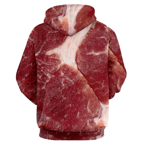 Sudaderas con capucha de sublimación impresas personalizadas 2025, sudaderas con capucha lisas de poliéster para hombres, sudaderas con capucha sublimadas de gran tamaño con impresión personalizada para Unisex - Product Image 2