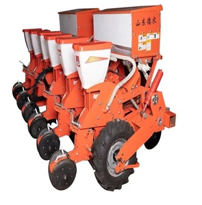 Semoir à maïs pneumatique à 4 rangs monté sur tracteur, semoir de précision pour maïs, machinerie agricole avec boîte à engrais - Product Image 6