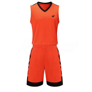 Uniforme de basket-ball à bas prix vêtements de sport uniforme de basket-ball uniforme de basket-ball de couleur unie en gros - Product Image 1