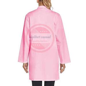 Blouse de laboratoire médical unisexe 100% coton pour hôpital - Product Image 2