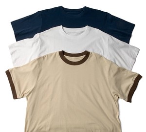 Camiseta con cuello redondo para hombre de 100% algodón con estampado personalizado de alta calidad 140Gsm estilo informal técnica lavada Logotipo de gran tamaño talla de EE. UU. - Product Image 1