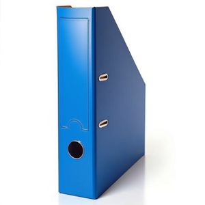 Carpeta de archivo de cartón Landr Blue DIN A4, 7 x 30 x 22.5 cm (Ancho x Alto x Profundidad), archivador vertical de color azul, 7 x 30 x 22.5 cm (Ancho x - Product Image 3