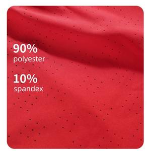 <b>Men</b> Casual 2-Layer <b>Sports</b> Running <b>Shorts</b> Quick Dry Breathable Polyester Canvas Fabric High Waist Drawstring Closure Custom Logo - Product Image 5