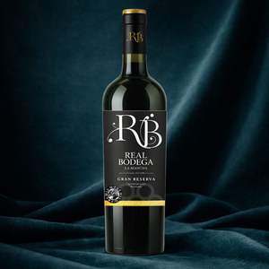 Véritable Bodega D.O. Vin rouge Gran Reserva Tempranillo & Cabernet Sauvignon 13,5% ABV, vieilli 18 mois en fût, vin rouge espagnol - Product Image 3