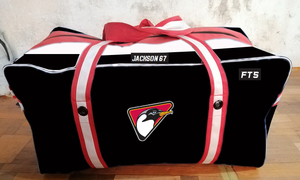 Sac de hockey sur glace prix d'usine broderie équipements de hockey sacs avec impression personnalisée sac d'équipement de hockey - Product Image 4