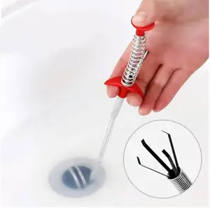 Top Sale Bendable Claw Hand Pinch Bath Sink Flexible Sewer Opener Cleaning Snake Drain