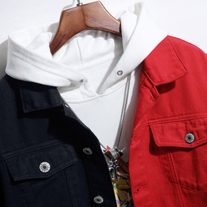 <b>Men</b> <b>Denim</b> Coat & JacketsLoose Fitting Tank Jean <b>Jacket</b> <b>for</b> <b>Men</b> Graphic Prints Fall Autumn Lightweight Customized - Product Image 5