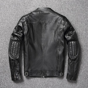<b>Men's</b> Motorcycle Leather <b>Jacket</b> CE Approved <b>Biker</b> <b>Jacket</b> for All Seasons Wholesale High Quality Customized Motorbike <b>Jacket</b> - Product Image 2