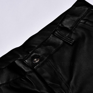 Vente en gros Short léger en cuir de coton Taille élastique Confortable et respirant en vente en ligne - Product Image 5