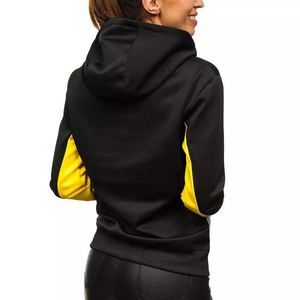 Vêtement de sport en molleton pour femme, chaud, hiver, uni, 2 pièces, haute qualité, 100% coton, design luxueux, marque FIT FASHION - Product Image 4