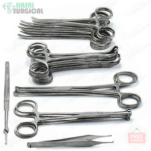 Vente entière de haute qualité en acier inoxydable réutilisable Instruments de laparotomie Ensemble de chirurgie Instrument chirurgical Meilleures ventes - Product Image 5