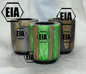 Elegante Quemador de Incienso de Resina de Madera Mubkhar Hecho a Mano, NUEVO, Incienso Tradicional de la India, Bakhour, Bakhoor, Dukhoon - Product Image 3