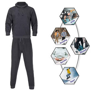 Conjunto Deportivo Vintage Personalizado con Cremallera, Chándal Lavado al Ácido, Sudadera con Capucha y Pantalones Deportivos para Hombre - Product Image 2