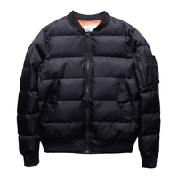 Veste d'hiver réversible pour homme, à capuche, en toile matelassée, grande taille, personnalisable, imperméable, respirante, écologique, blanche