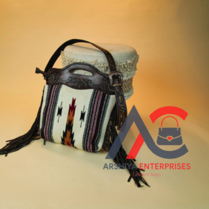 Recién llegado, bolsos con flecos hechos a mano, bolsos aztecas para manta de sillín, bolsos bohemios con estilo Vintage superventas para mujer - Product Image 1