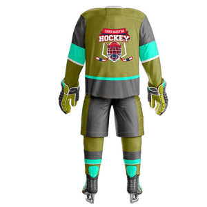 Nuevo estilo uniforme de hockey sobre hielo servicio OEM diseño personalizado uniforme de hockey sobre hielo para superventas hecho en Pakistán - Product Image 6