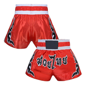 Pantalones cortos de kick boxing de alta calidad, los últimos pantalones cortos de lucha de Muay Thai con función elástica - Product Image 1