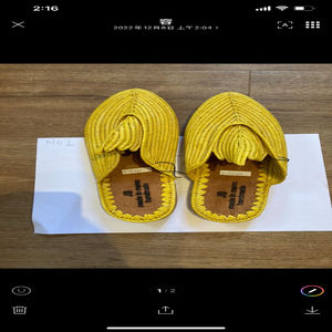 Vente en gros de pantoufles et sandales marocaines faites à la main en raphia, chaussures tissées écologiques pour femmes et hommes, commande en gros, fournisseur direct - Product Image 3