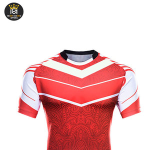 Uniforme de rugby cómodo superventas Uniforme de rugby de manga corta hecho de alta calidad Uniforme de rugby de gran oferta - Product Image 4