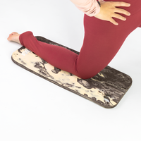 Tapis de yoga 16 mm en EVA recyclé et caoutchouc naturel, avec logo personnalisé, écologique, antidérapant, confortable pour les articulations, épaisseur et couleur personnalisables (ODM)
