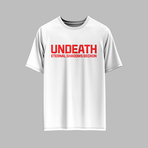 เสื้อยืดผู้ชายคุณภาพดี 100% ผ้าฝ้าย ทรงทางการ คอกลม แขนสั้น ระบายอากาศได้ดี ทรงหลวม สั่งทำได้ ไม่มีลาย - Product Image 4