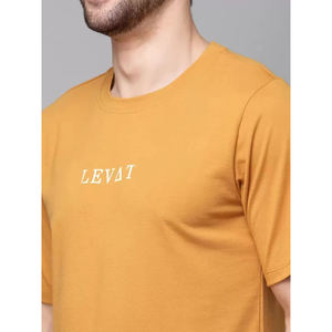 T-shirt décontracté d'été pour hommes à la mode T-shirt tricoté surdimensionné imprimé Hip Hop coupe ample col de style High Street vente en gros - Product Image 5