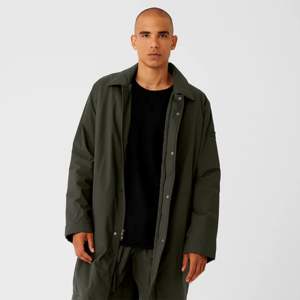 <b>Men</b> Fashion Lightweight Overcoat - Windproof and Water-Resistant Outerwear for Spring and Fall, Versatile Trench Coat - Product Image 6