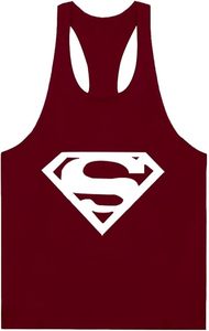 Customize Men's Casual <b>Workout</b> <b>Tank</b> <b>Tops</b> Athletic Sleeveless Muscle Shirts Knitted Polyester/Cotton Quick Dry Breathable - Product Image 4