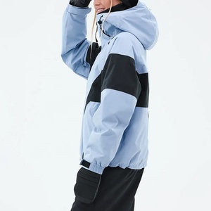 Chaqueta de esquí de invierno informal de alta calidad, sudaderas con capucha para snowboard, cuello levantado personalizado, cierre de cremallera, decoración, ¡Venta caliente! - Product Image 4