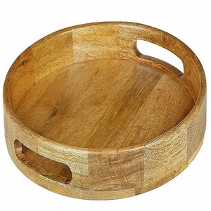 Wholesale Custom Size Handmade Mango Wood Serving <b>Tray</b> <b>Table</b> for Home Food Serving - Product Image 4