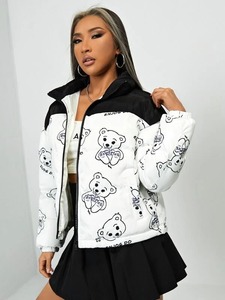 Chaquetas de invierno con relleno para mujer, abrigos acolchados, cálidos, de alta calidad, último diseño - Product Image 5