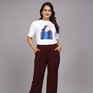 Pantalons en jean décontractés d'été pour garçons, style vintage classique, taille mi-haute, couture durable à 4 sens, logo confortable à la taille, tissu uni teint - Product Image 1